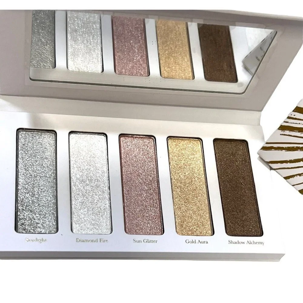 KYPRIS Set Illuminating Eye Serum & Primer 5 Pan Shimmer‎ Palette Brightens